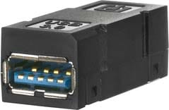 Metz MEZ1401U10812KI E-DAT Industry USB A 3.0 coupler insert