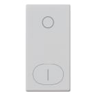 VIMAR SPA - VIW14021.99.SL TASTO 1M SIMBOLO O I SILVER