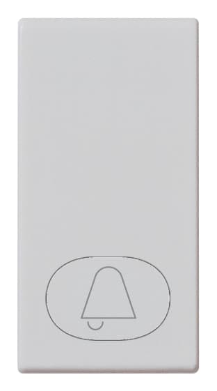 VIMAR SPA VIW14021.C.SL TASTO 1M SIMBOLO CAMPANELLO SILVER