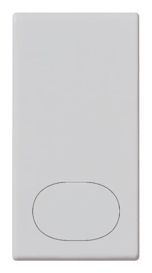 VIMAR SPA VIW14021.G.SL TASTO 1M NEUTRO PERSONALIZZABILE SILVER