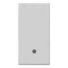 VIMAR SPA - VIW14021.SL TASTO 1M ILLUMINABILE SILVER