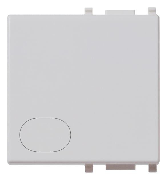 VIMAR SPA VIW14022.G.SL TASTO 2M NEUTRO PERSONALIZZABILE SILVER