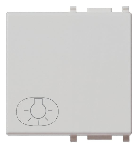 VIMAR SPA VIW14022.L.SL TASTO 2M SIMBOLO LUCE SILVER