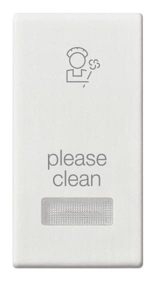 VIMAR SPA VIW14026.PLS TASTO 1M CON DIFFUSORE SIMB. PLS BIANCO
