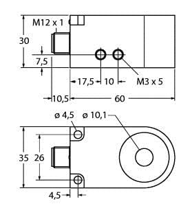 TURCK BANNER SRL TUK14038 BI10R-W30-DAP6X-H1141