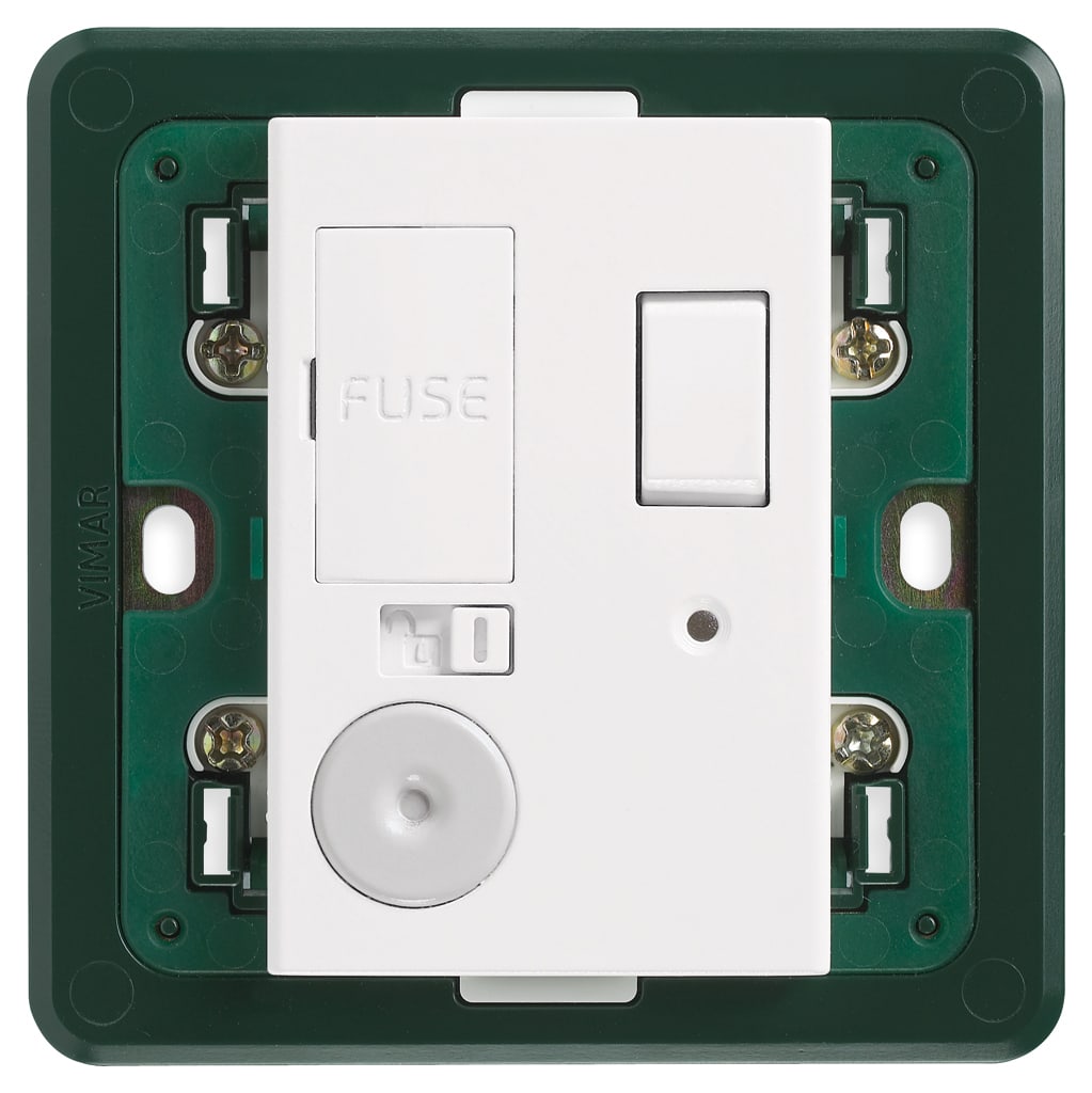 VIMAR SPA - VIW14049 UNITA DI CONNESSIONE 13A INTERR. BIANCO