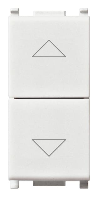 VIMAR SPA VIW14060 COMMUTATORE 2P 10AX A DUE TASTI BIANCO