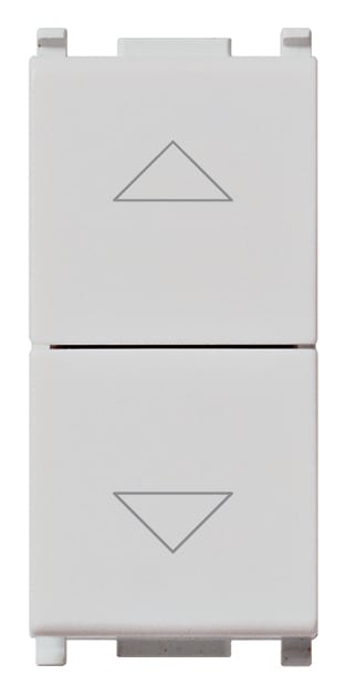 VIMAR SPA VIW14062.SL DUE PULSANTI INTERBL.1P NO+NO10A SILVER