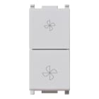 VIMAR SPA - VIW14063.SL COMMUTATORE 2P 10AX FAN-COIL SILVER
