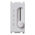 VIMAR SPA - VIW14095.SL COMMUTATORE A SLITTA 1P 6(2)A SILVER