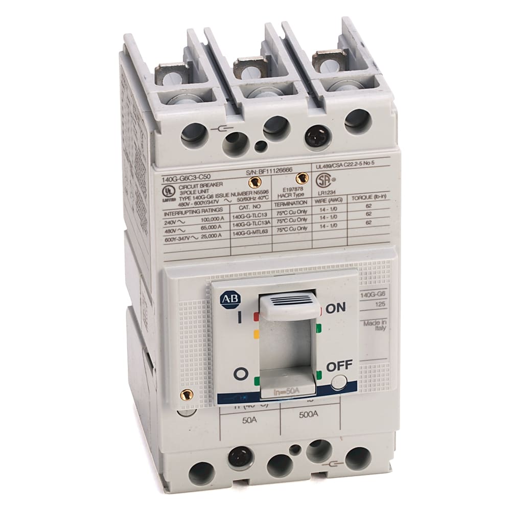 ROCKWELL AUTOMATION RCK140G-G6C3-C30 140G 125A FRAME MOLDED CASE CKT-BKR
