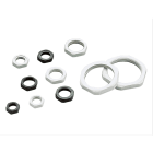 CEMBRE SPA - CEM1410N CONTRODADO, IN POLIAMMIDE PA6.6, PASSO GAS G1/4", NERO RAL 9005