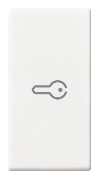 VIMAR SPA VIW14131.P Tasto 1M simbolo chiave assiale bianco