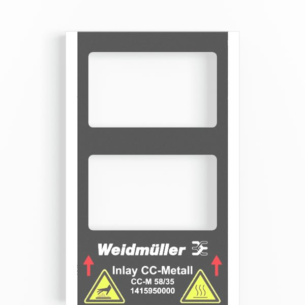 WEIDMULLER - WEI1415950000 INLAY CC-M 58/35