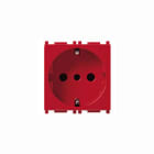 VIMAR SPA - VIW14209.R Presa 2P+T 16A P30 rosso