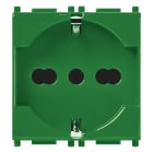 VIMAR SPA - VIW14210.AB.V PRESA 2P+T 16A UNIV. ANTIBATTERICO VERDE