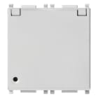 VIMAR SPA - VIW14212.C.SL Presa SICURY 2P+T 16A FR + coper. Silver