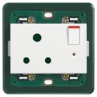 VIMAR SPA VIW14215 PRESA 2P+T 5A INGLESE INTERR. BIANCO