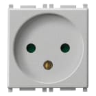 VIMAR SPA - VIW14240.SL Presa SICURY 2P+T 16A israeliano Silver