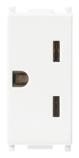 VIMAR SPA VIW14247 PRESA 2P+T 15A AMERICANO BIANCO