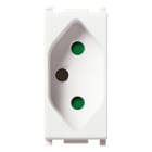 VIMAR SPA - VIW14265 PRESA SICURY 2P+T 20A BRASILIANO BIANCO