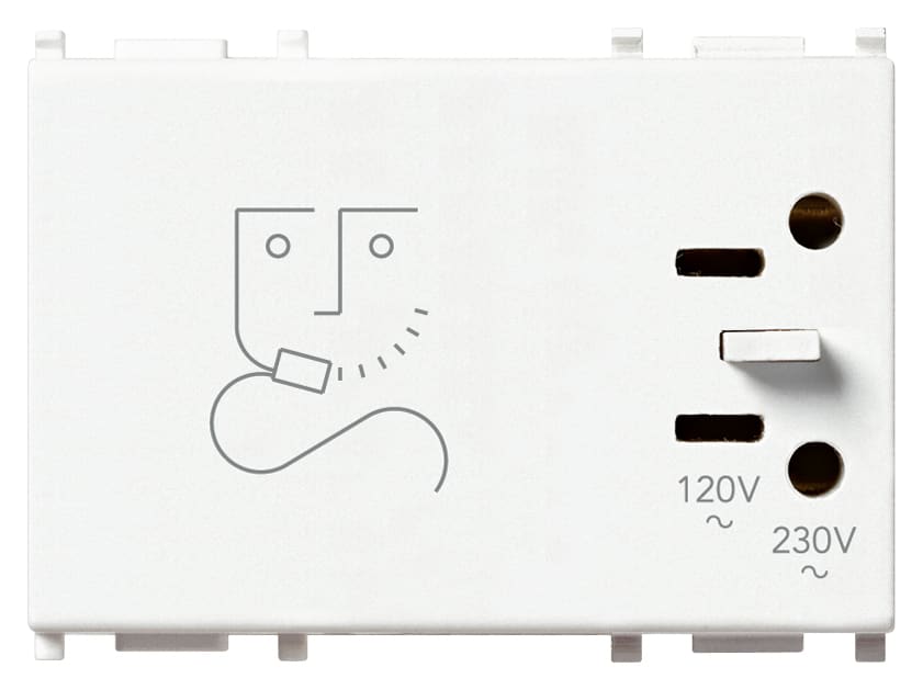 VIMAR SPA VIW14290 PRESA PER RASOIO 230V BIANCO