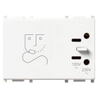 VIMAR SPA VIW14290 PRESA PER RASOIO 230V BIANCO