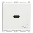VIMAR SPA - VIW14298.60 Alimentatore USB C 60W PD bianco