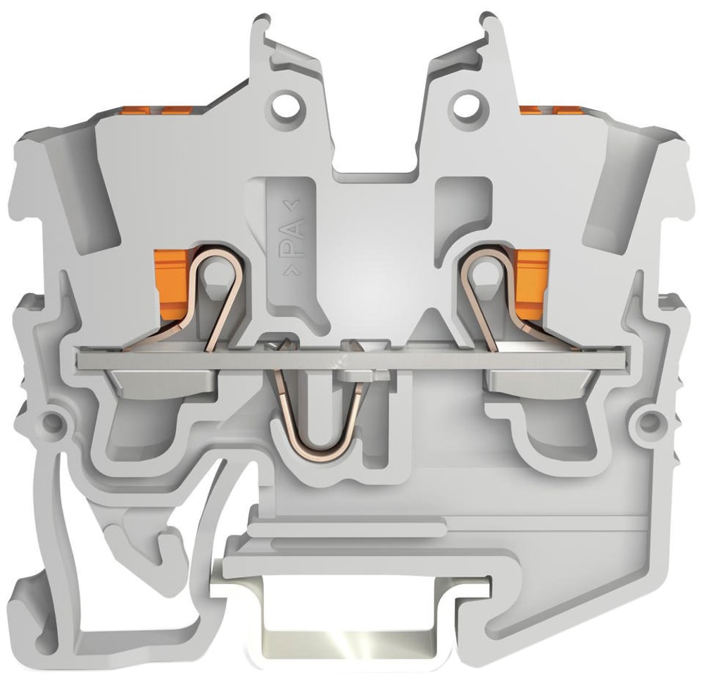 WAGO ITALIA SRL WAG2250-1201 MOR. PASSANTE MINIATURIZZATO PER 2 CONDU