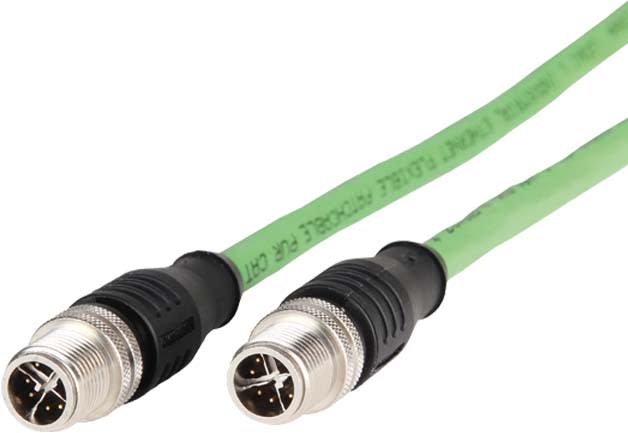 Metz - MEZ142M2X11010 Verbindungsleitung M12 S-M12 S8-pol X-ko