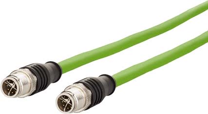 Metz - MEZ142M2X11400 Verbindungsleitung - 8-polig, X-kodiert