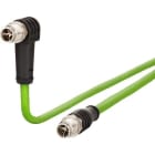 Metz - MEZ142M2X1B010 M12 Verbindungsl. 1 m ger. gew