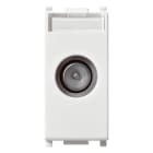 VIMAR SPA VIW14300.10 PRESA TV-RD-SAT PASSANTE BIANCO