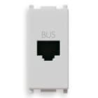 VIMAR SPA - VIW14329.SL Presa RJ11 speciale per BUS Silver