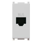 VIMAR SPA - VIW14329.SL PRESA RJ11 SPECIALE PER BUS SILVER