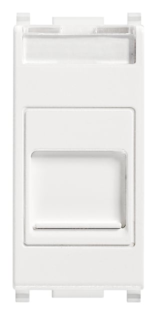 VIMAR SPA VIW14337.6 PRESA RJ45 CAT6 UTP CON PORTELLO BIANCO