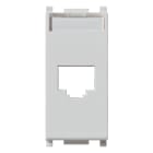 VIMAR SPA - VIW14338.C.SL Adattatore RJ45 AMP Avaya Silver