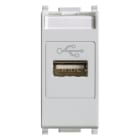 VIMAR SPA - VIW14345.SL PRESA USB SILVER