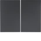 BERKER BRK14357006 BILANC.DOPPIO K1 ANTRACITE OPACO, VERN.