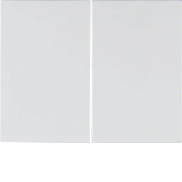 BERKER - BRK14357009 Wippe 2fach Berker K.1 polarweiB glanzen