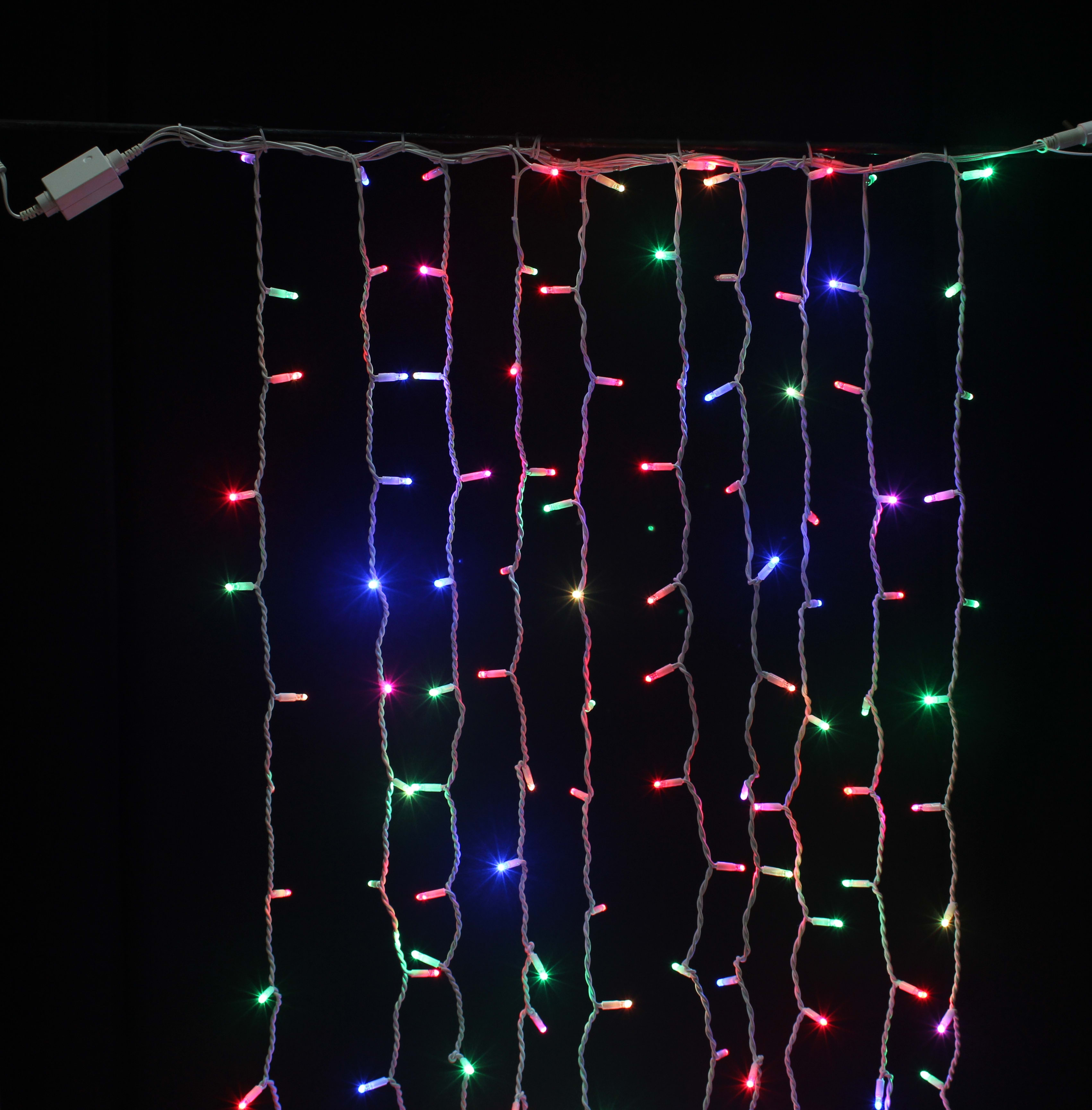 GIOCOPLAST NATALE SP GCP14416905 TENDA LUCCIOLONA RGB 600 LED 1M X H 6