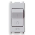 VIMAR SPA - VIW14405.16.SL Interruttore MT 1P+N C16 120-230V Silver