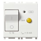 VIMAR SPA - VIW14411.16.6 INTERRUTTORE MTDIFF. 1P+N C16 6MA BIANCO