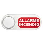 ELKRON EKO80FH6800123 PLEXI PANNELLO ALLARME INCEND.