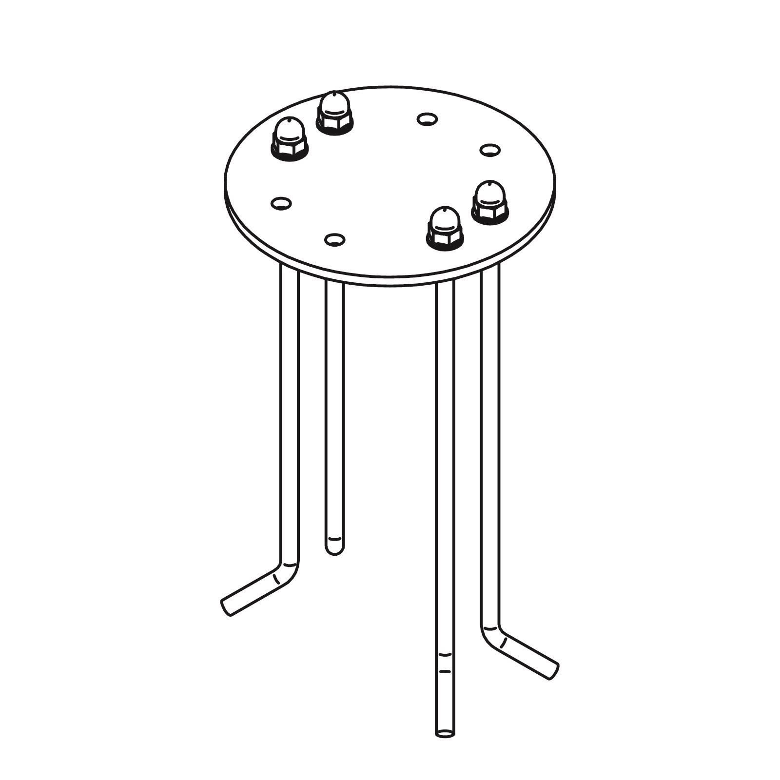 LINEA LIGHT (ILED) - ILD64758 Fixing tie rods