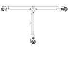 GIOCOPLAST NATALE SP GCP14410106 CONNETTORE A T