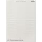 GIRA - GIR145700 FOGLIO DICITURE 62,8 X 6,8 MM