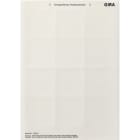 GIRA - GIR145800 FOGLIO DICITURE 62 X 62 MM ACCESSORI