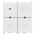 VIMAR SPA - VIW14586 MICROFONO DI CHIAMATA BIANCO