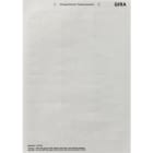 GIRA - GIR145900 FOGLIO DICITURE 62 X 18 MM